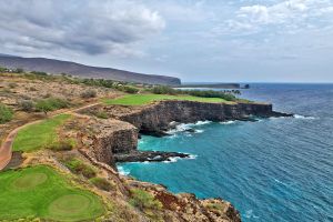 Manele 17th Tee Aerial